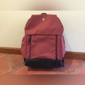 Red Victorinox Versatile Backpack